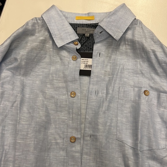 Ted Baker Men’s Linen Shirt - Picture 2 of 4